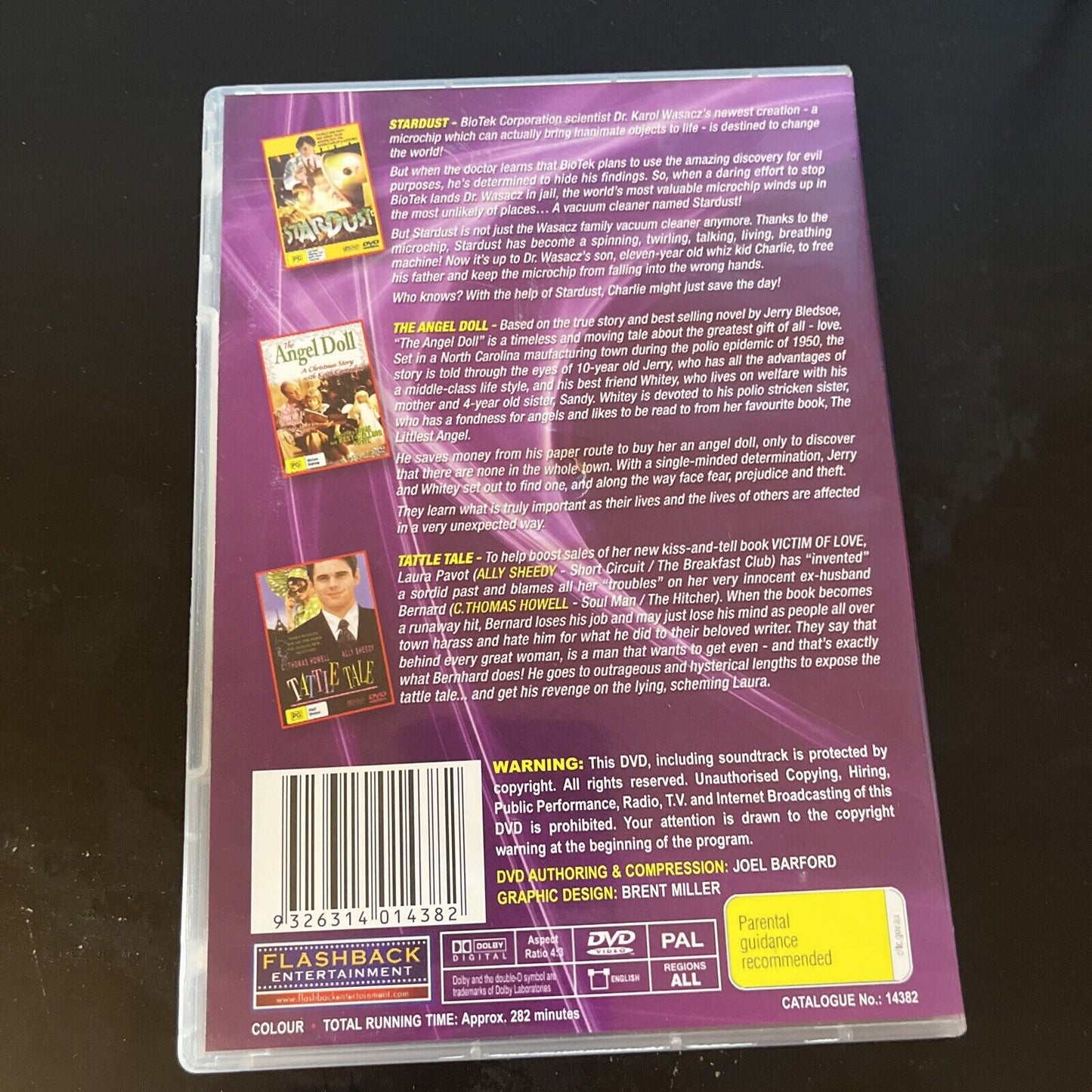 The Angel Doll / Stardust / Tattle Tale (DVD) All Regions