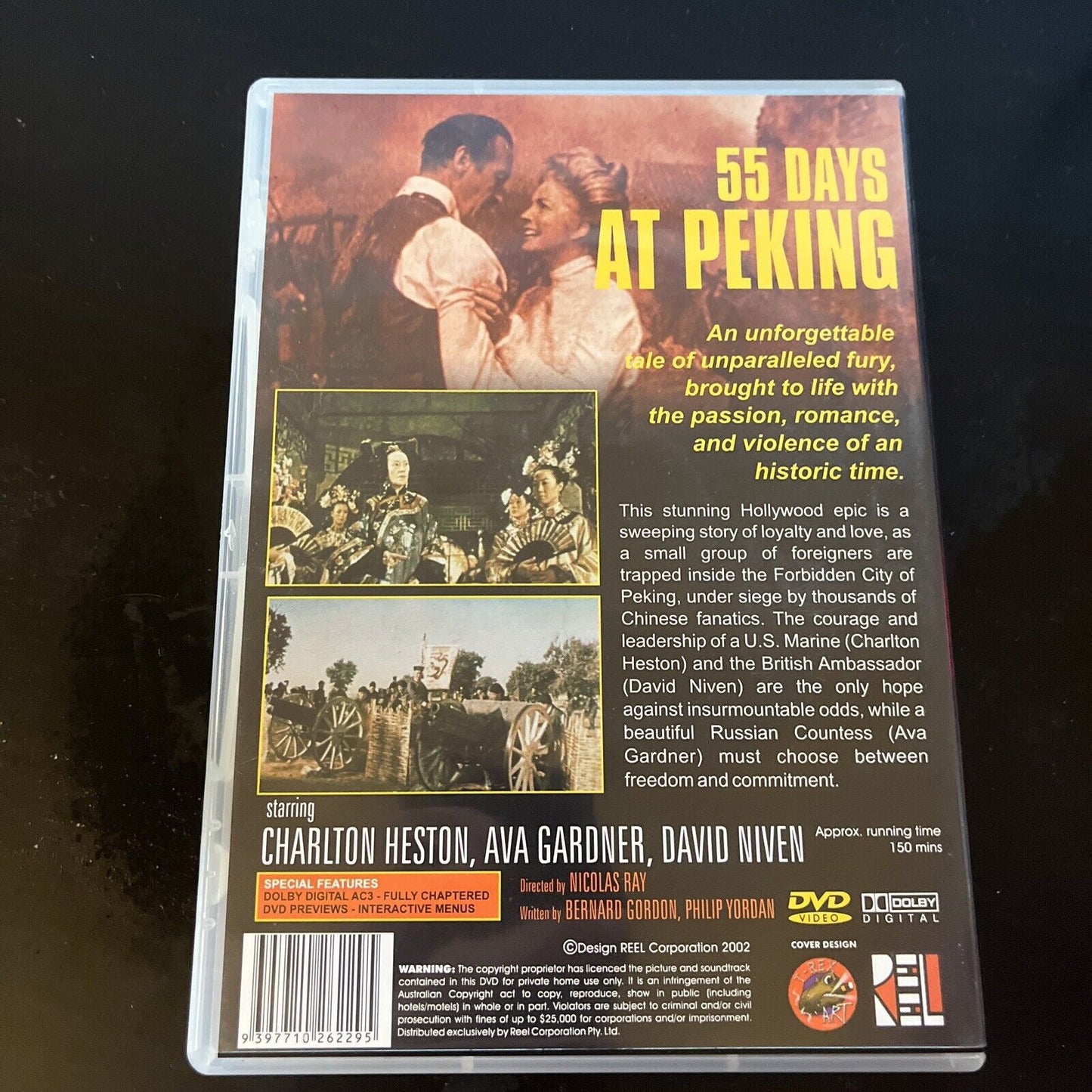 55 Days At Peking (DVD, 1963) Charlton Heston , Ava Gardner All Regions