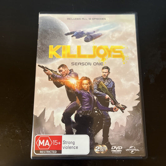 Killjoys : Season 1 (DVD, 2015, 2-Disc) Hannah John-Kamen, Region 4 &2