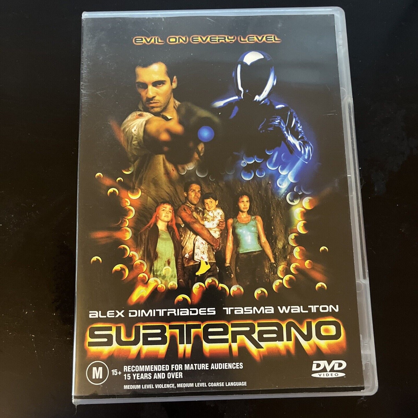 Subterano (DVD, 2002) Alex Dimitriades, Tasma Walton, Alison Whyte, Region 4