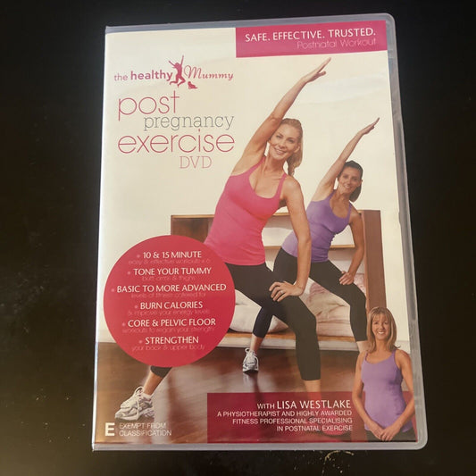 The Healthy Mummy Post Pregnancy Exercise (DVD) NEW All Regions
