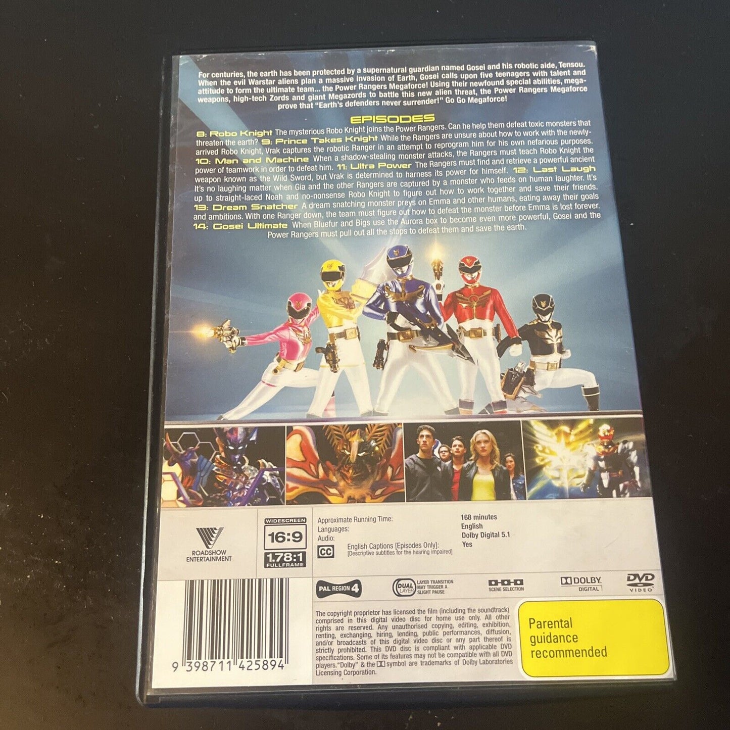 Power Rangers - Megaforce : Ultra Power (DVD, 2013) Region 4