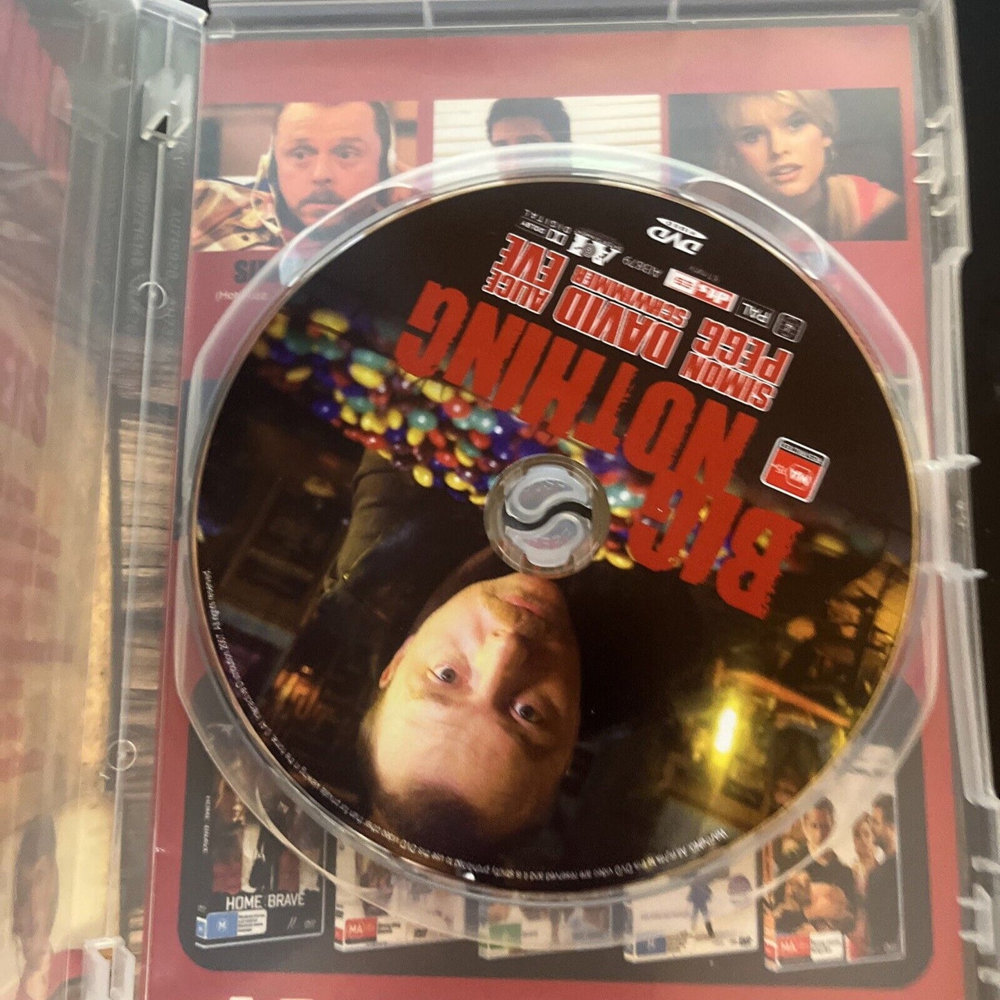 Big Nothing (DVD, 2006) David Schwimmer, Simon Pegg, Mimi Rogers Region 4