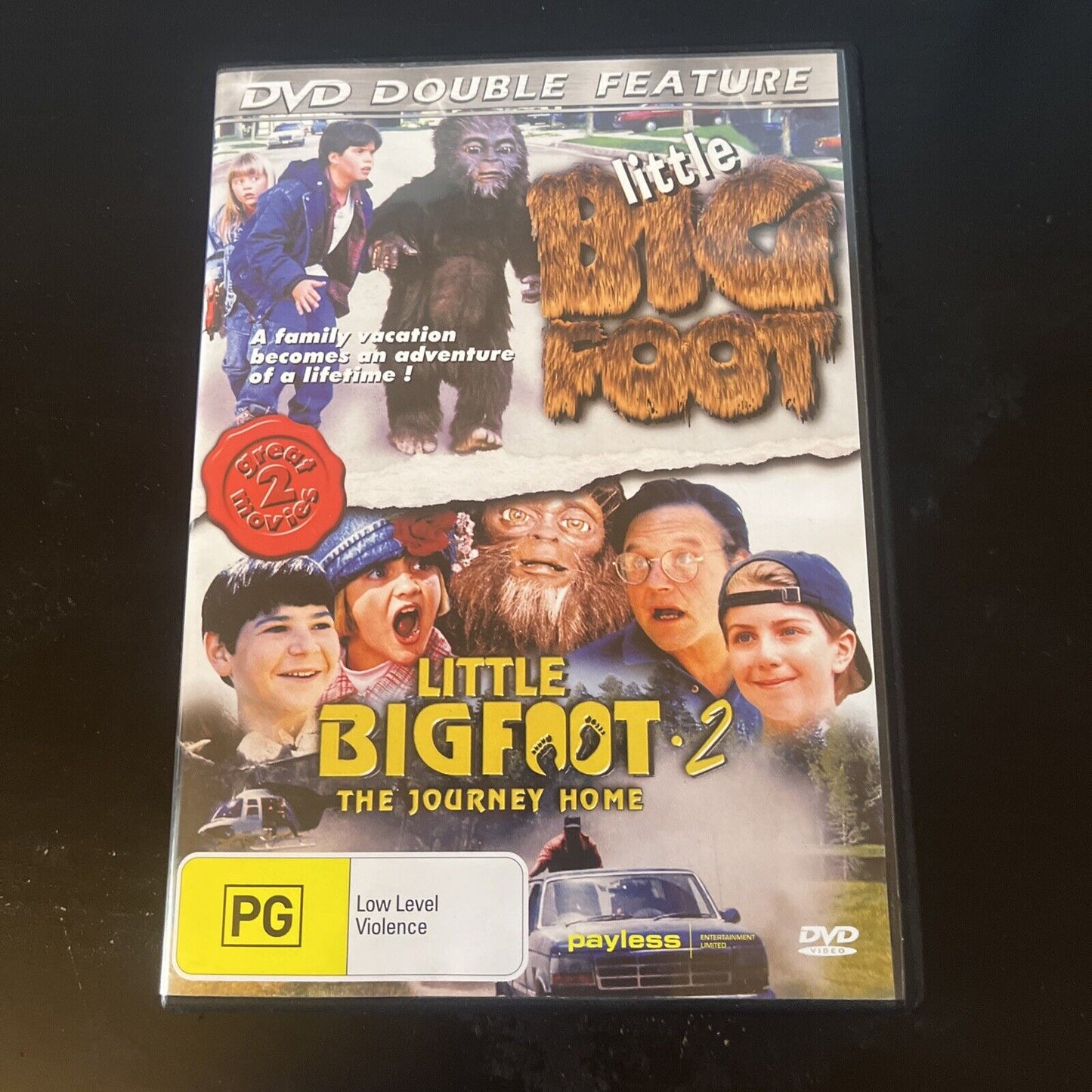 Little Bigfoot / Little Bigfoot 2 (DVD, 2009) NEW All Regions