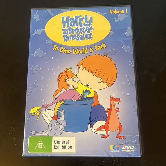 Harry And His Bucket Full Of Dinosaurs: To Dino World & Back (DVD, 2005) Region4