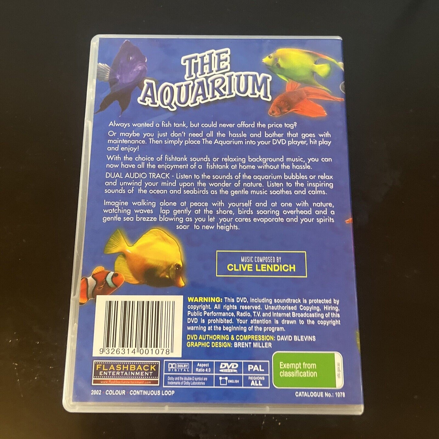 The Aquarium (DVD) NEW All Regions