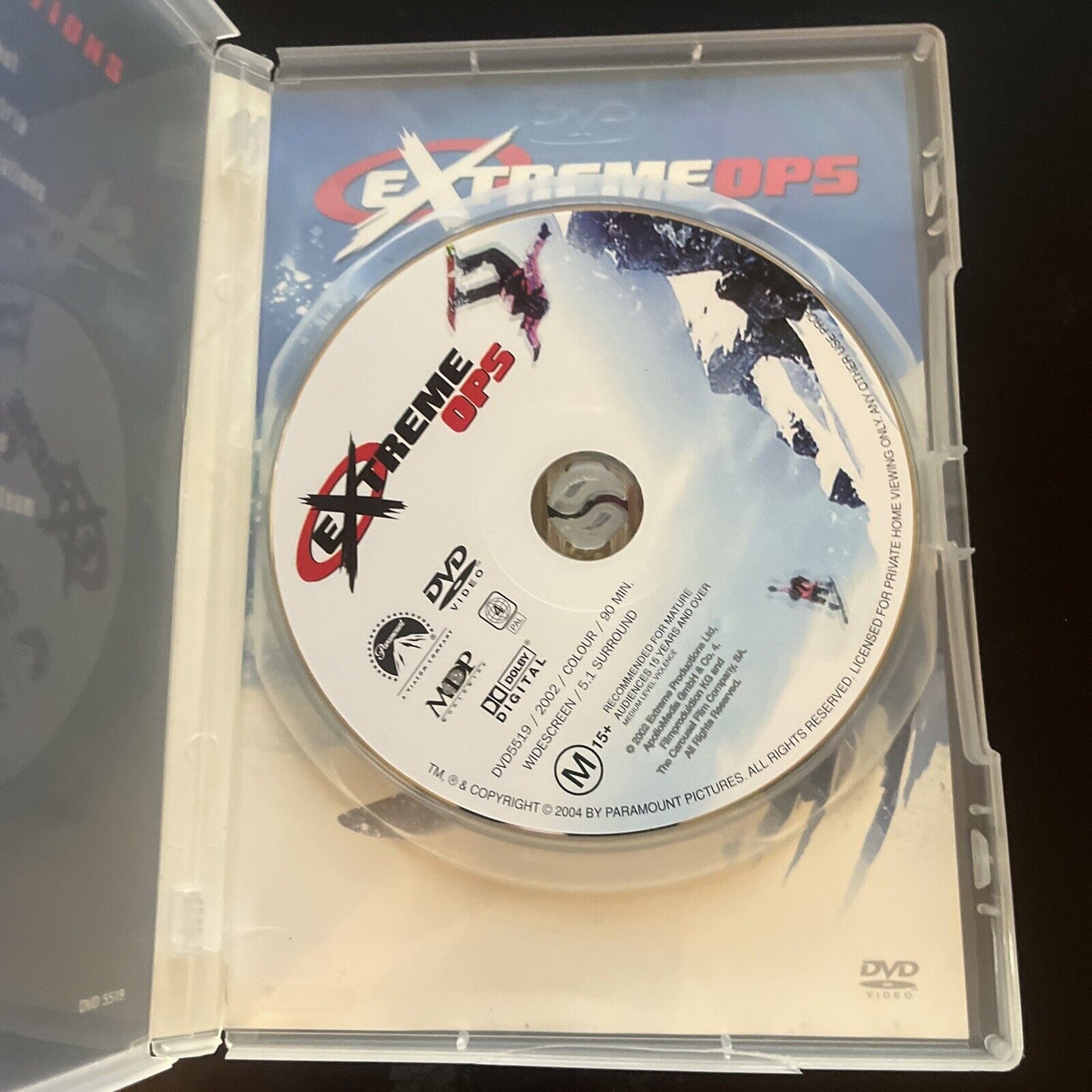 Extreme Ops (DVD, 2002) Bridgette Wilson-Sampras, Devon Sawa Region 4