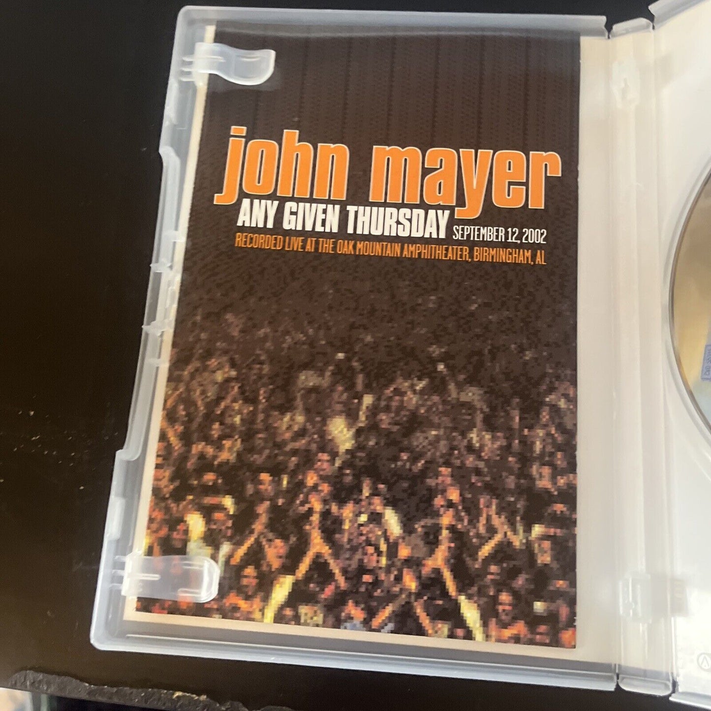 John Mayer - Any Given Thursday  (DVD, 2002) All Regions