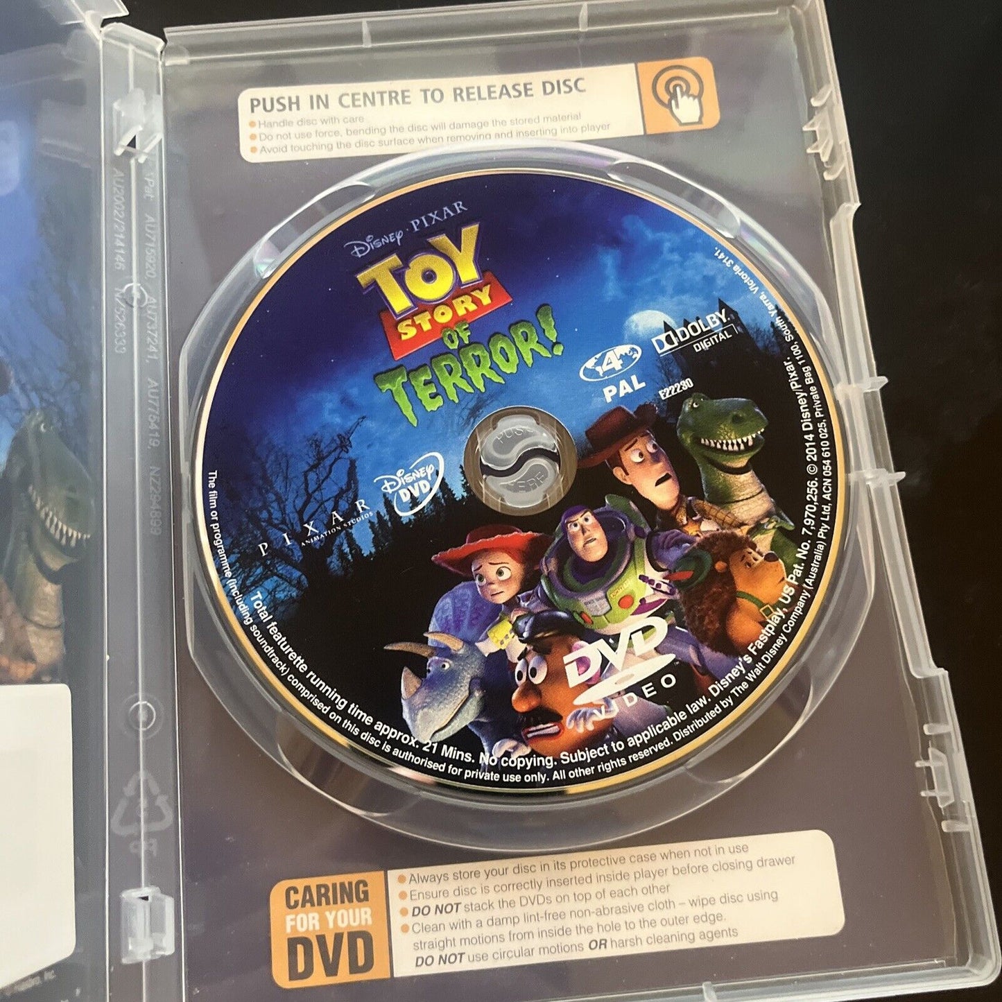 Toy Story of Terror (DVD, 2013) Region 4