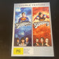 Superman The Movie / Superman II (DVD, 1980, 2-Disc) Marlon Brando NEW Region 4