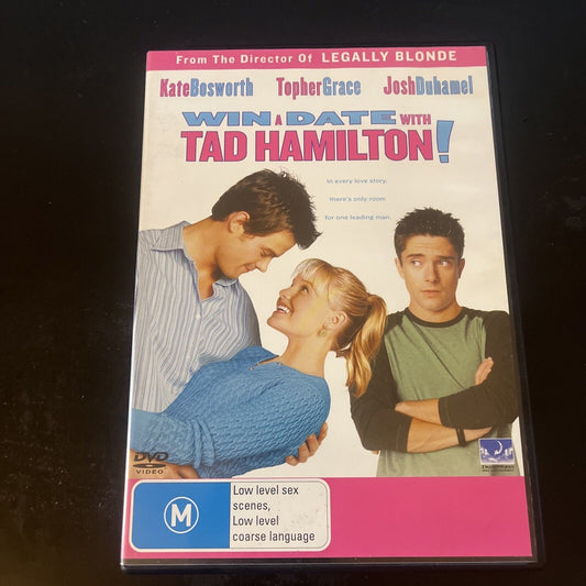 Win A Date With Tad Hamilton! (DVD, 2004) Kate Bosworth, NEW Region 4 &2