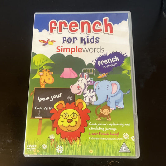 French for Kids Simple Words (DVD, 2010) All Regions