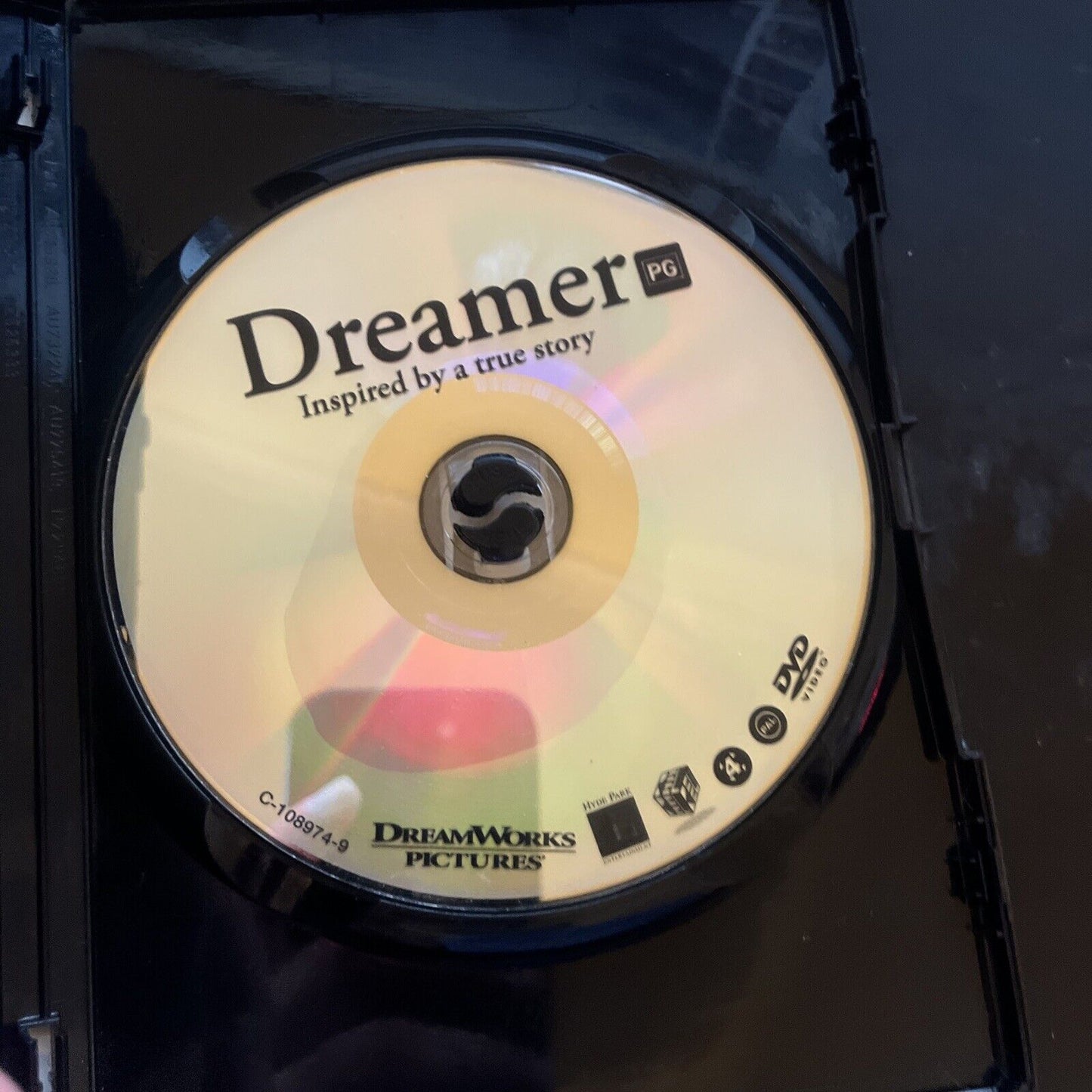 Dreamer (DVD, 2005) Dakota Fanning, Kurt Russell, Kris Kristofferson Region 4