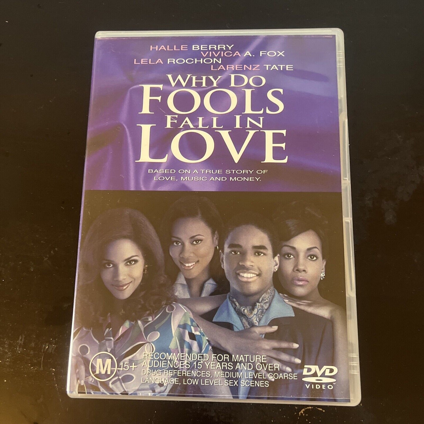 Why Do Fools Fall In Love (DVD, 1998) Halle Berry, Vivica A. Fox, NEW Region 4