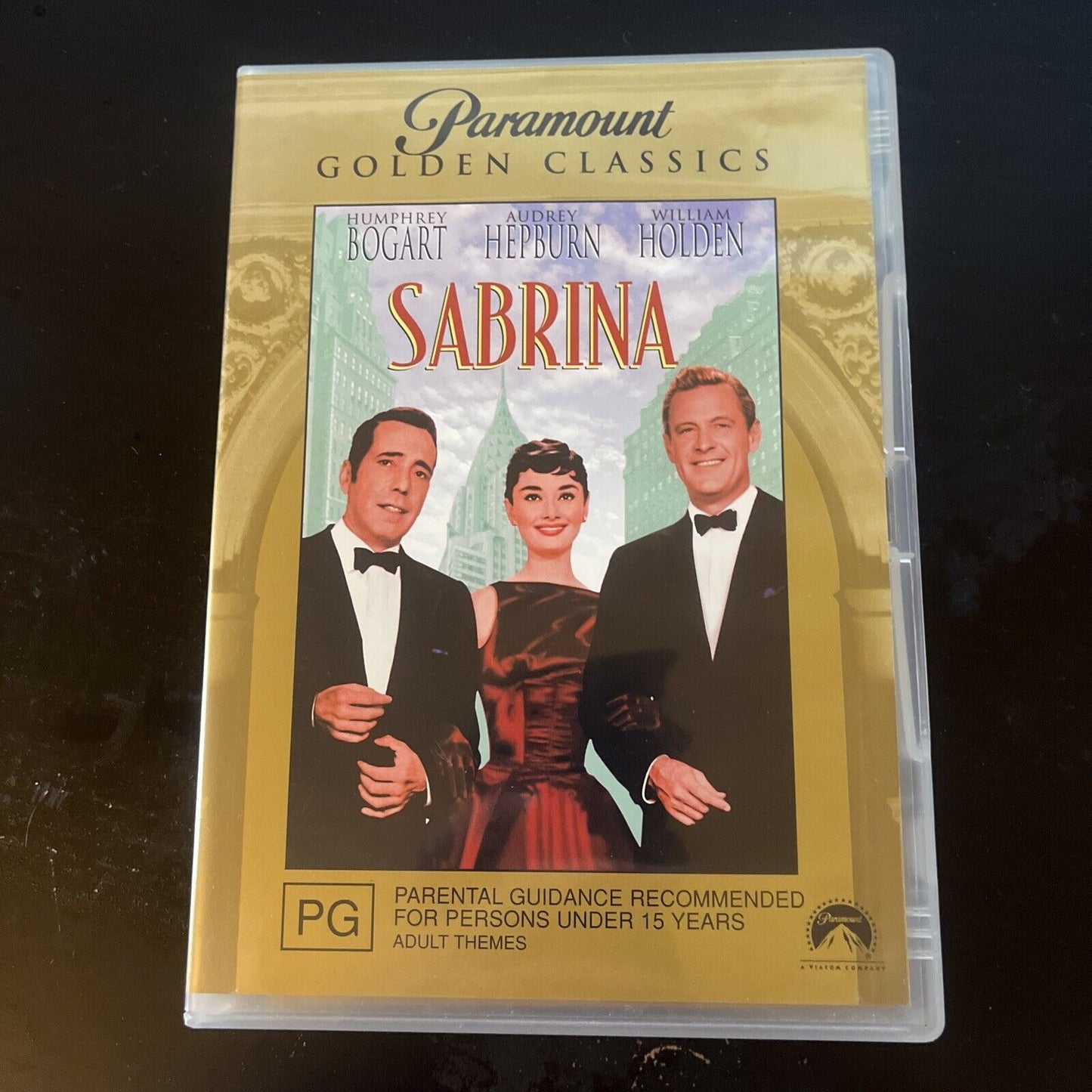 Sabrina (DVD, 1954) Humphrey Bogart, Audrey Hepburn, William Holden NEW Region 4