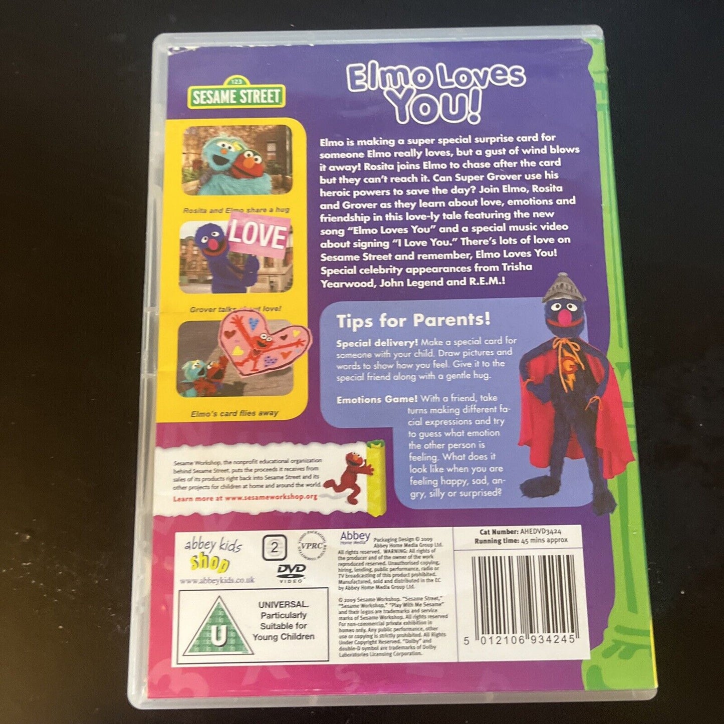 Sesame Street - Elmo Loves You! (DVD, 2009) Region 2