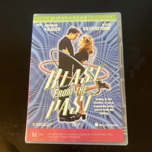 Blast From The Past (DVD, 1999) Brendan Fraser, Alicia Silverstone, NEW Region 4