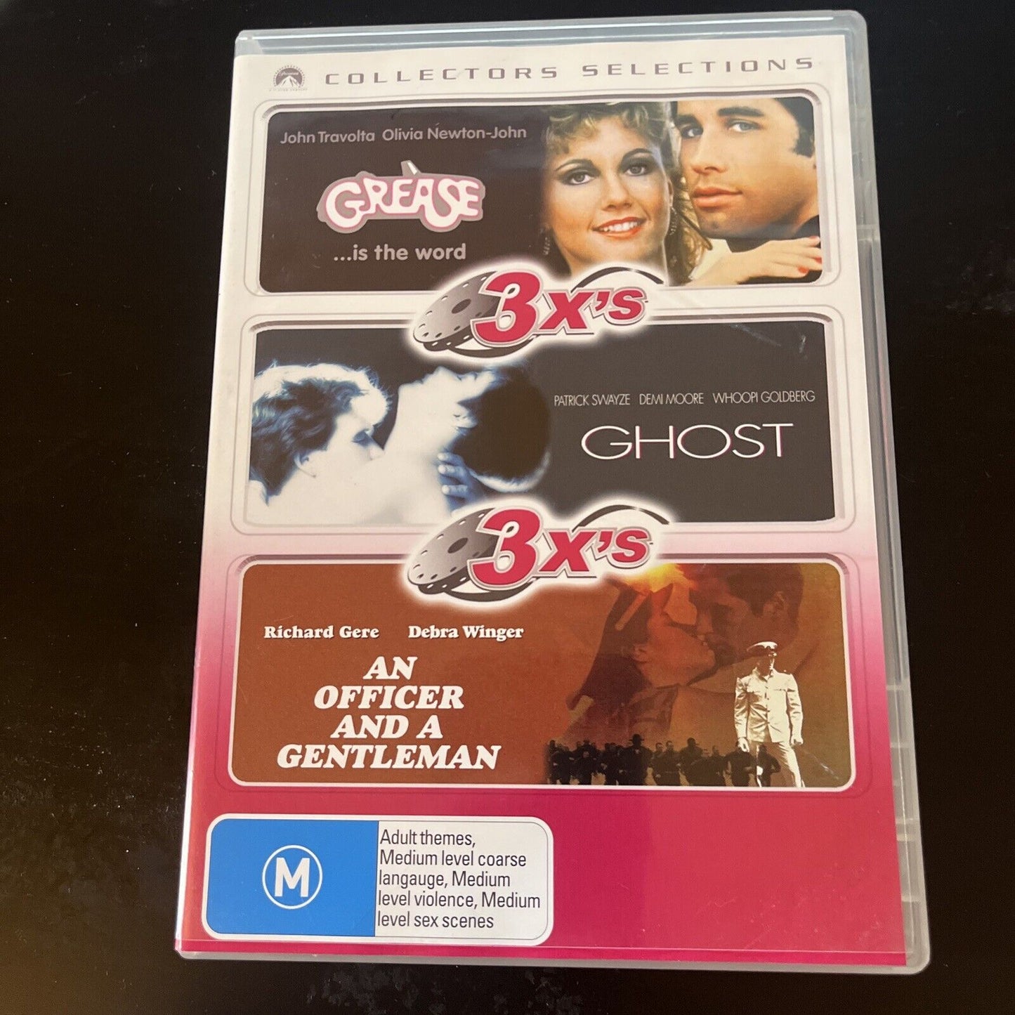 Grease / Ghost / An Office And A Gentleman (DVD, 1978, 3-Disc) Region 4