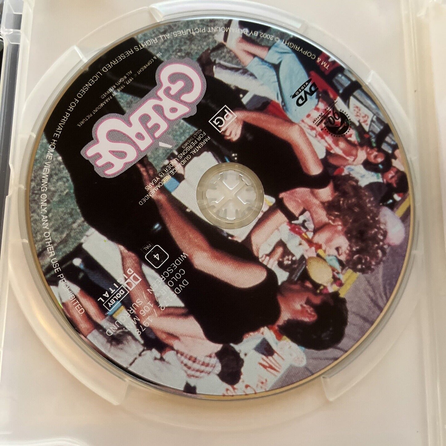 Grease / Ghost / An Office And A Gentleman (DVD, 1978, 3-Disc) Region 4