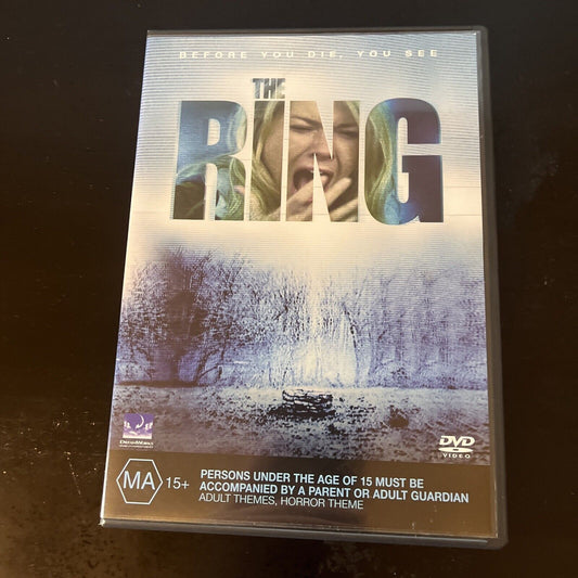 The Ring (DVD, 2002) Naomi Watts, Martin Henderson, Brian Cox, NEW Region 4 &2