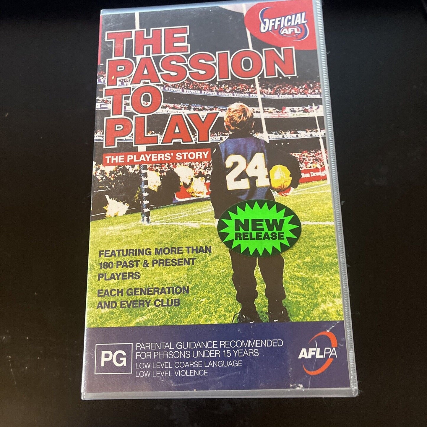 The Passion To Play Players Story AFL Football (VHS, 2000) Twin Pack PAL