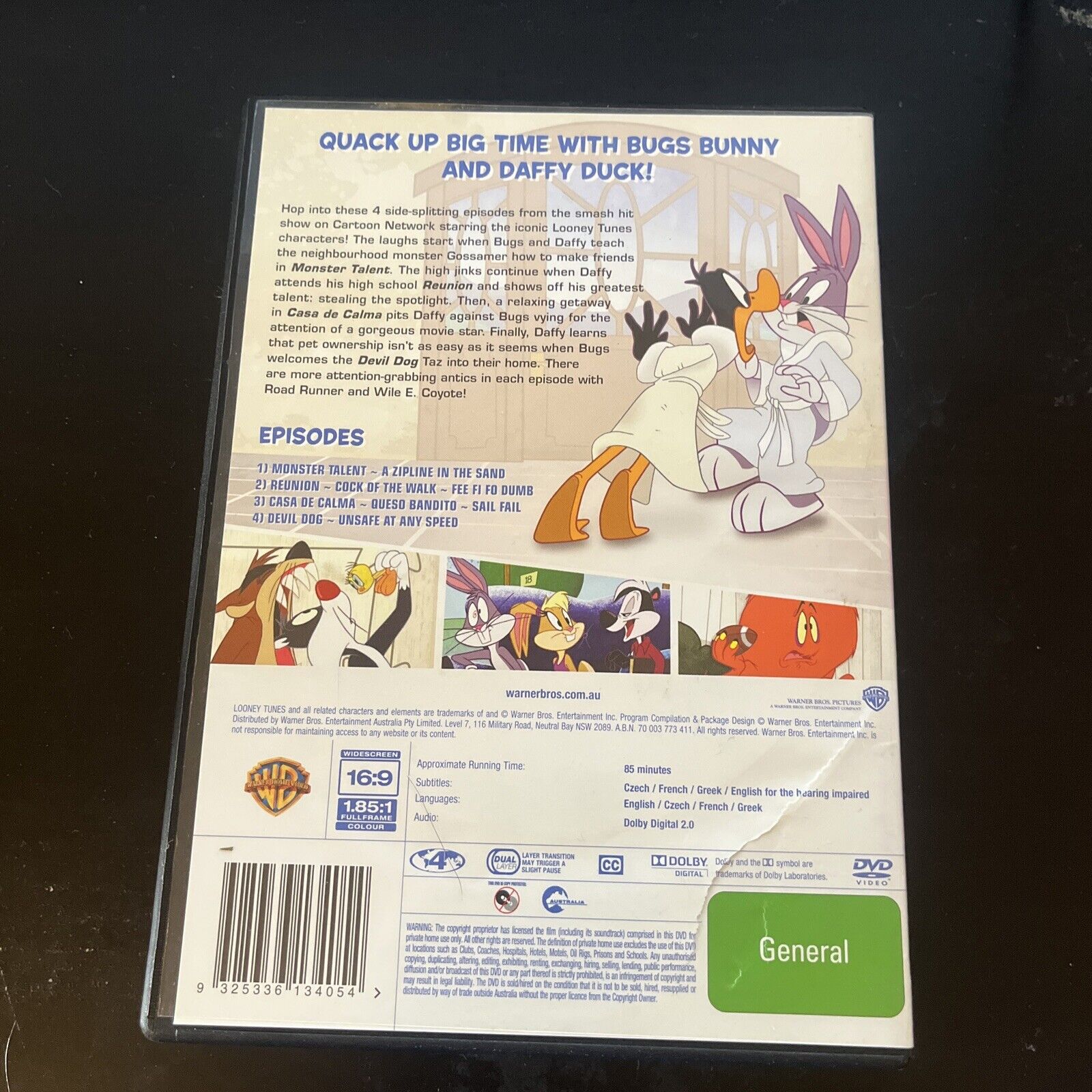 The Looney Tunes Show : Season 1 : Vol 2 (DVD, 2010) Region 4 – Retro Unit