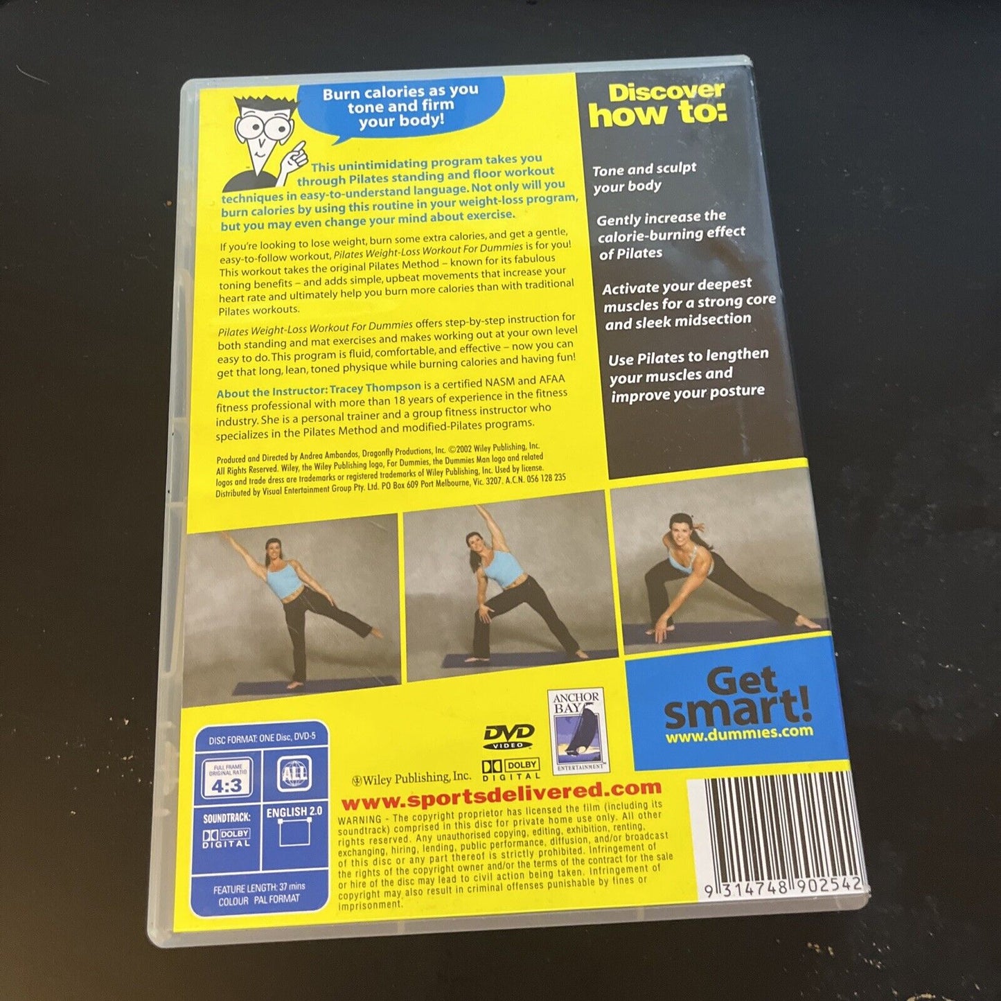 Pilates Weight Loss Workout For Dummies  (DVD) All Regions