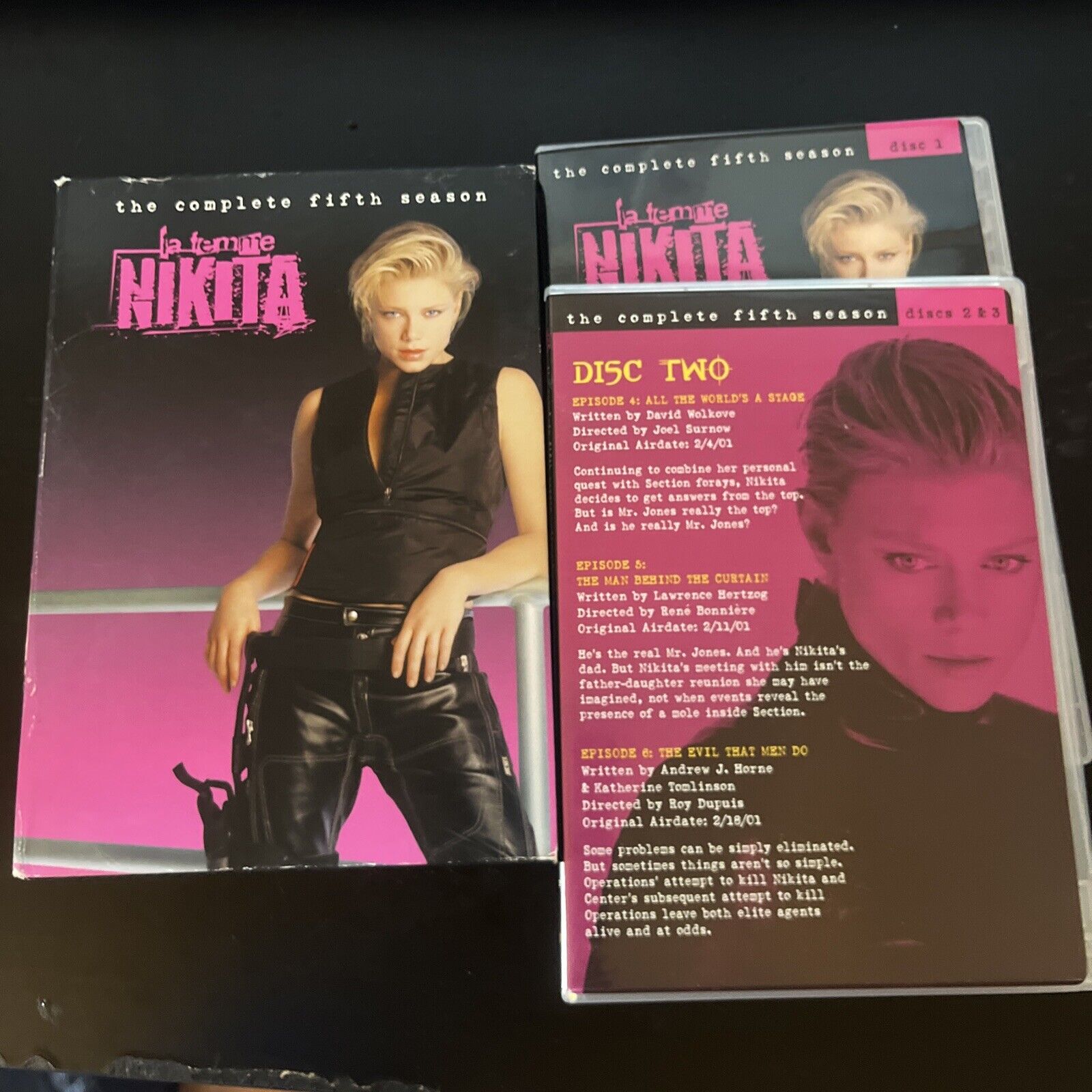 その他 La Femme Nikita: Complete Fifth Season [DVD] La Femme Nikita - The Complete Fifth Season (DVD, 2006, 3
