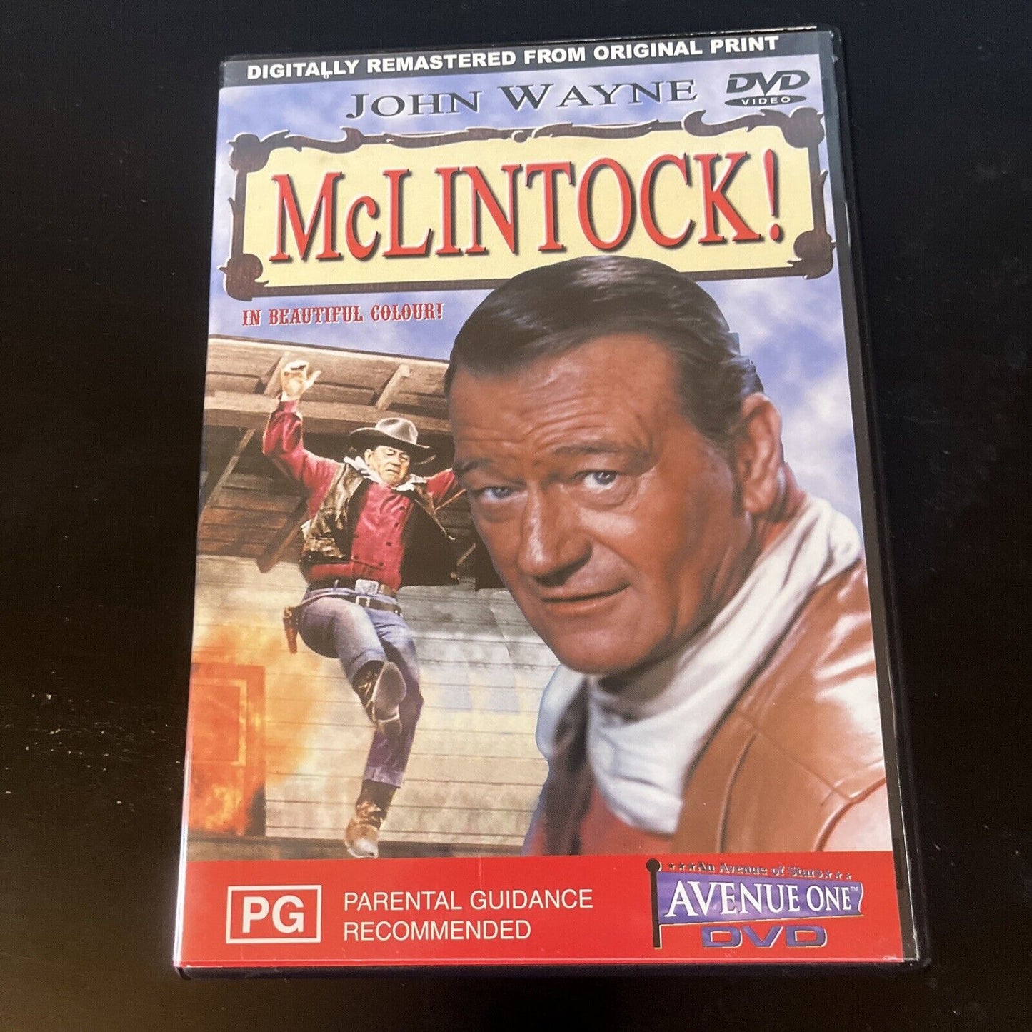 McLintock! (DVD, 1963) John Wayne, Maureen O'Hara, Patrick Wayne NEW All Regions