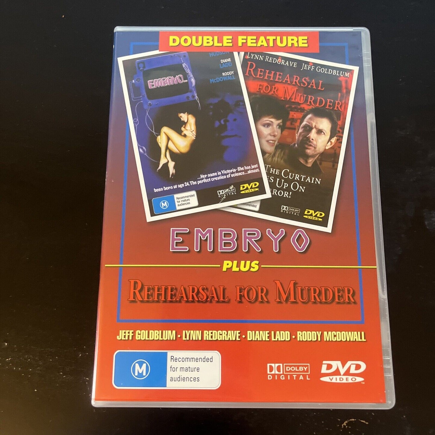 Embryo / Rehearsal For Murder (DVD) NEW All Regions