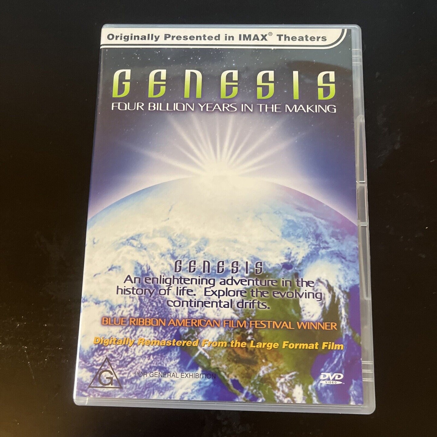 Imax - Genesis (DVD, 2001) Region 4  NEW