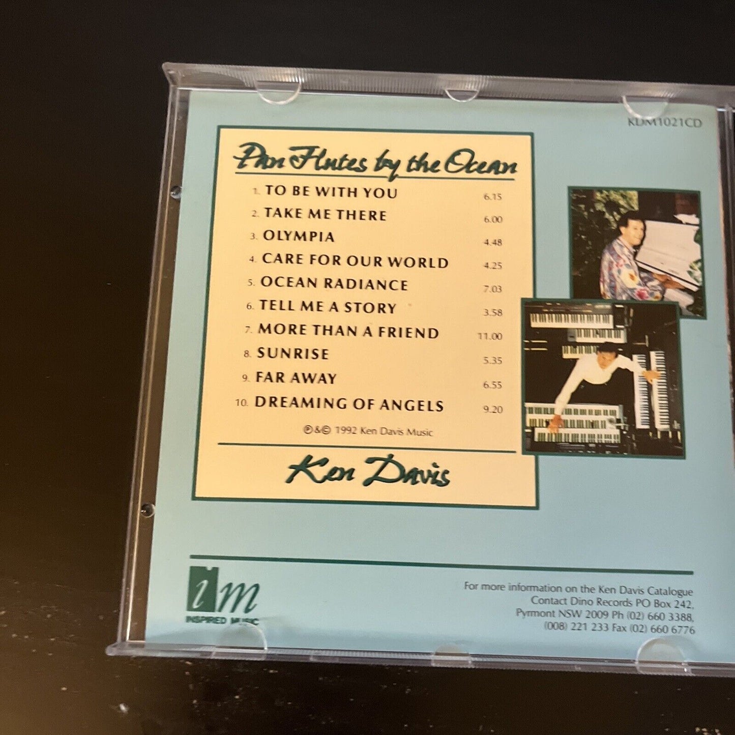 Ken Davis – Pan Flutes By The Ocean (CD, 1992)