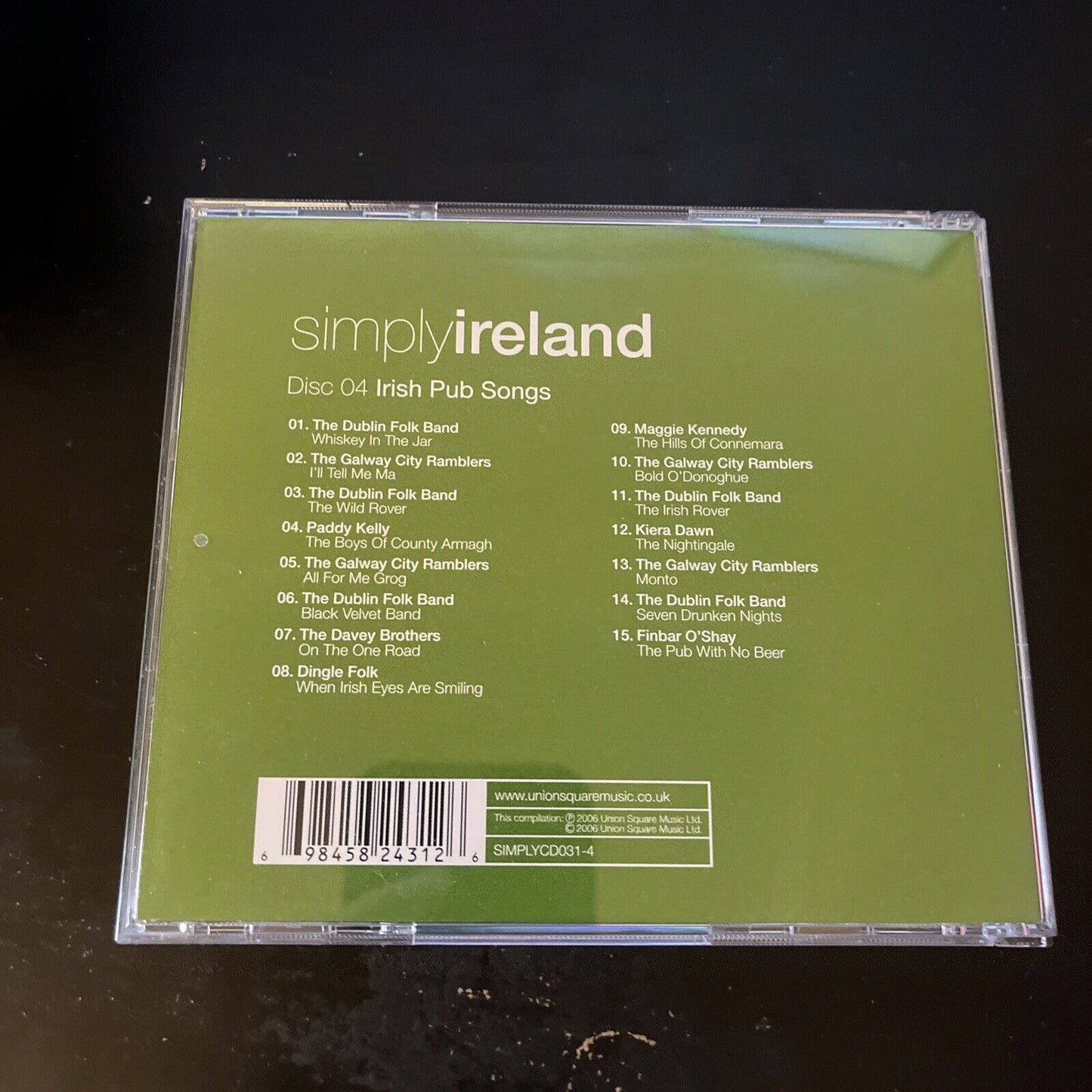 Simply Ireland - 4 CDs Of Essential Irish Music Box Set (CD, 2006)