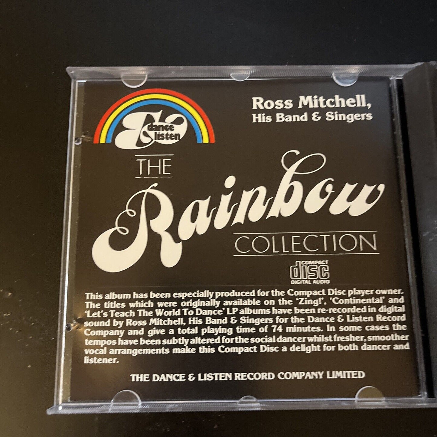 Ross Mitchell, His Band & Singers - The Rainbow Collection (CD, 1989)