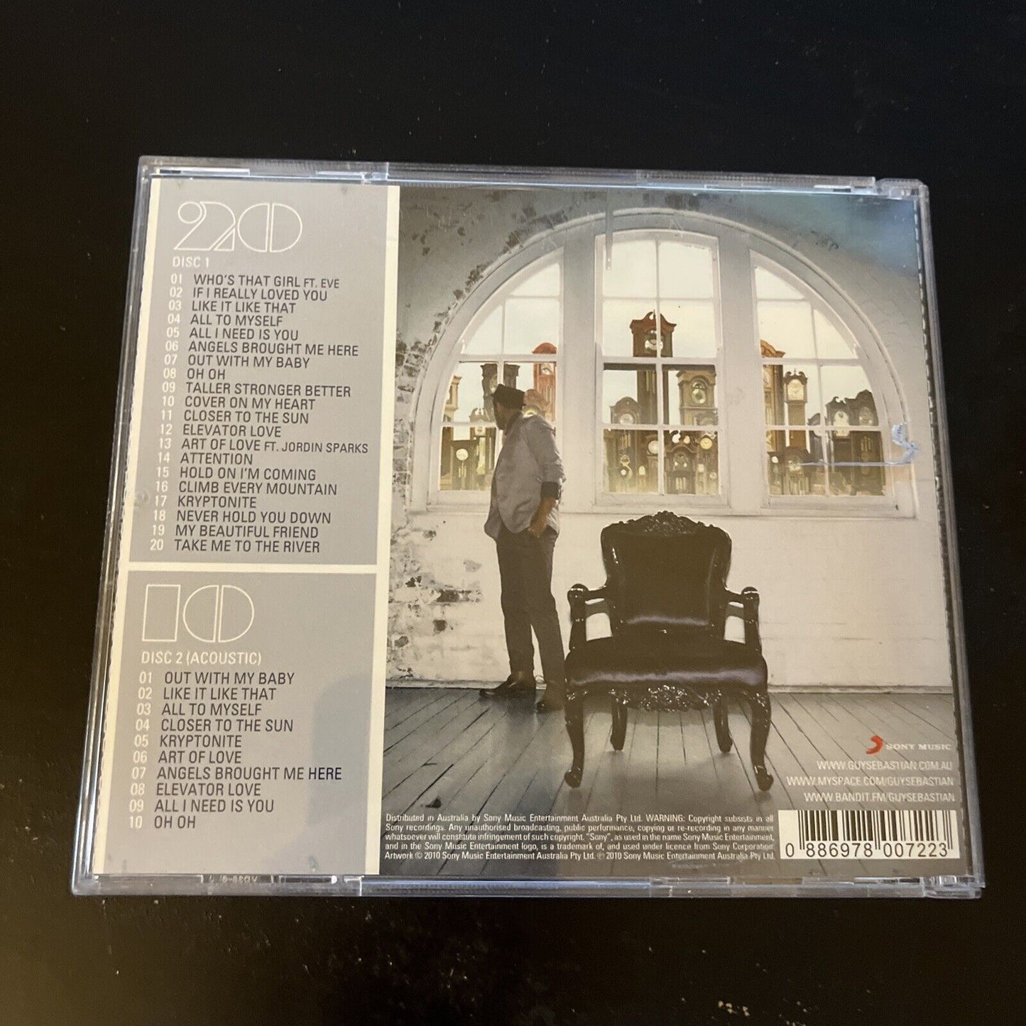 Guy Sebastian - Twenty Ten: Greatest Hits (CD, 2010)