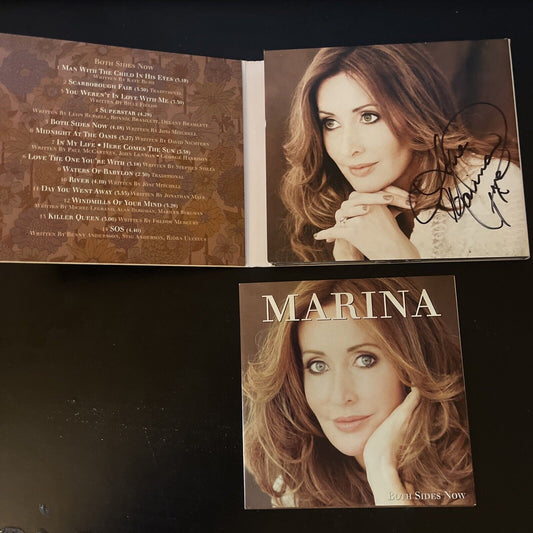 *Autographed* Marina Prior - Both Sides Now [Limited Deluxe Edition] (CD, 2012)