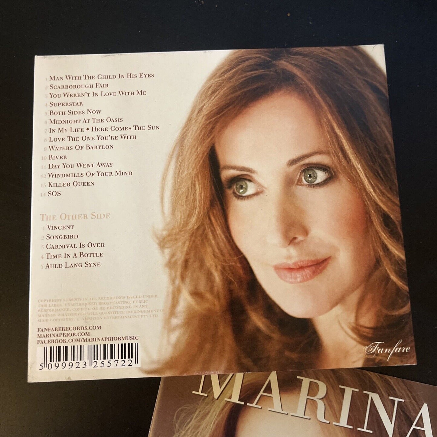 *Autographed* Marina Prior - Both Sides Now [Limited Deluxe Edition] (CD, 2012)