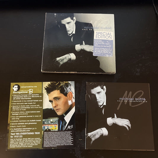 MICHAEL BUBLE - Call Me Irresponsible Special Edition (CD, 2007)