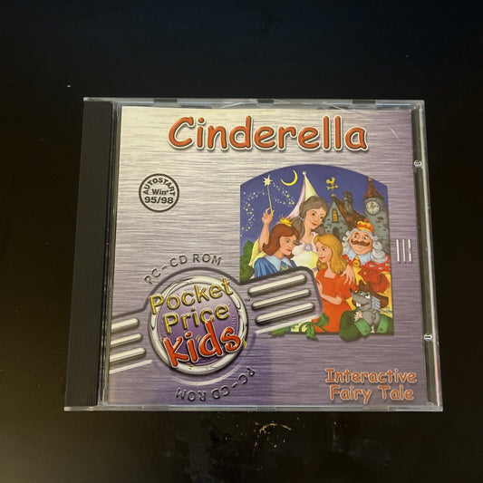 Cinderella - Interactive Fairy Tale PC CDROM Windows 95/98 pocket price kids