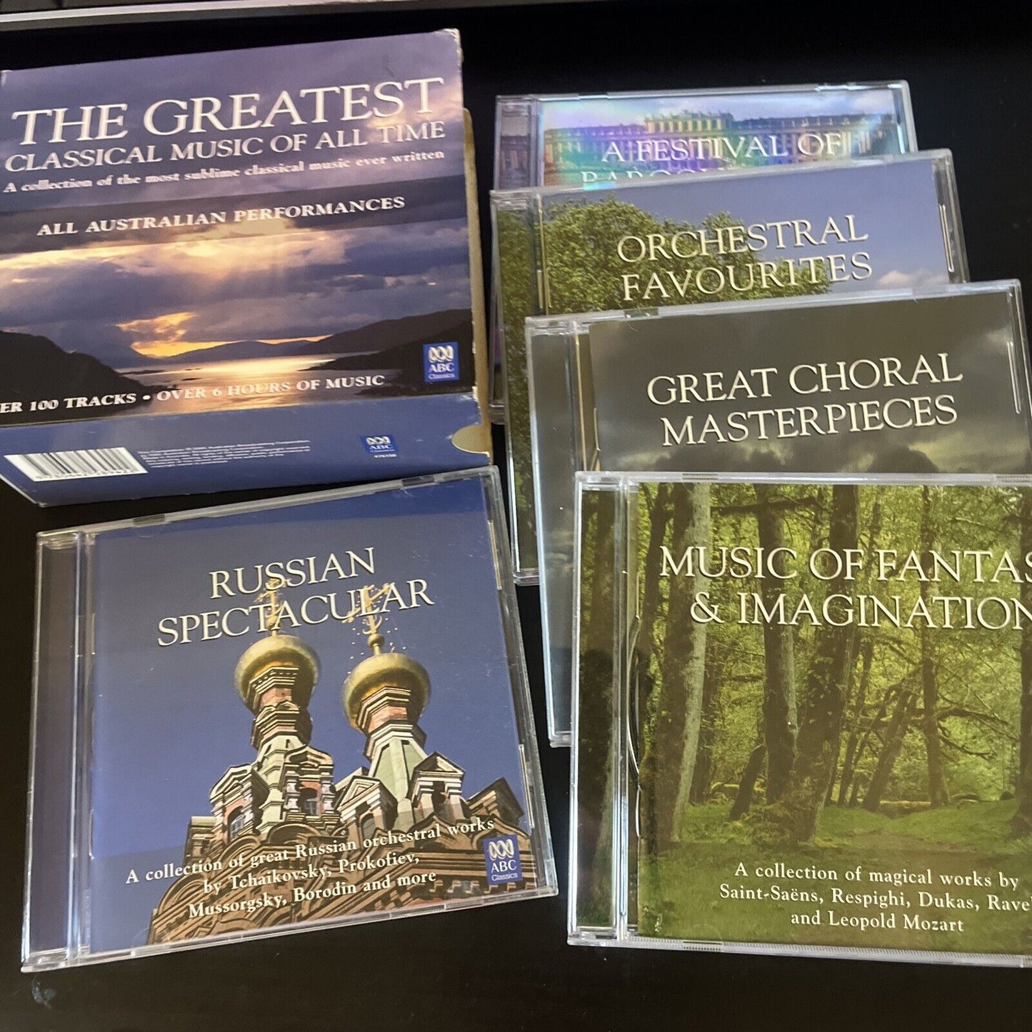 The Greatest Classical Music of All Time - All Australian Performances - 5 CD's