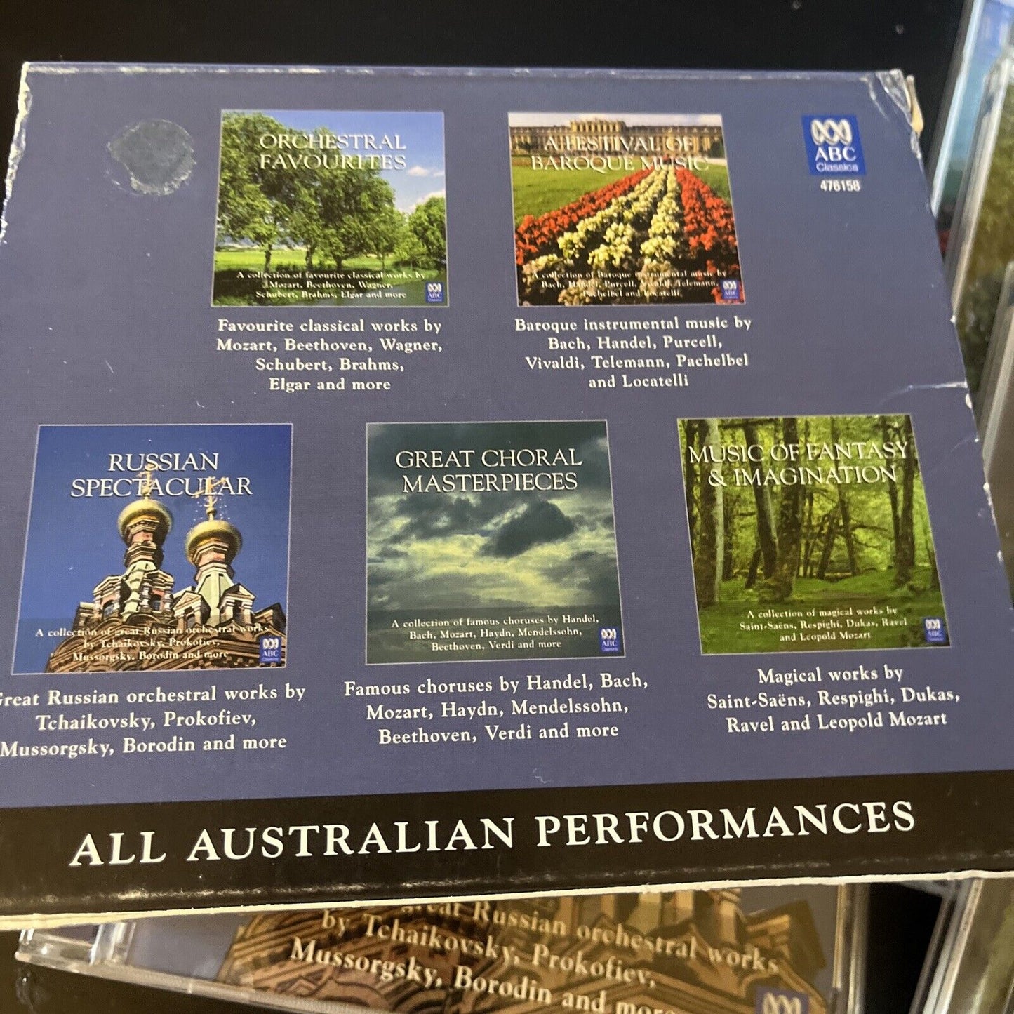 The Greatest Classical Music of All Time - All Australian Performances - 5 CD's