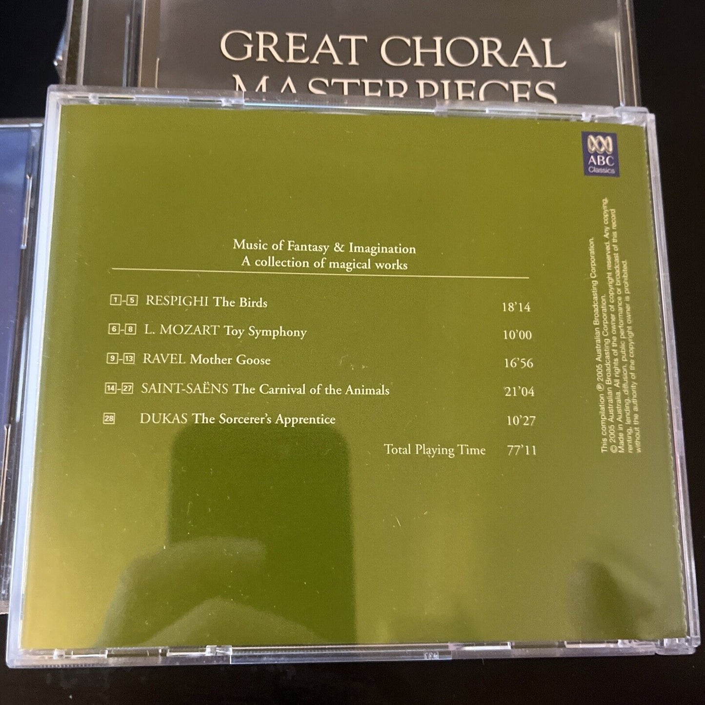 The Greatest Classical Music of All Time - All Australian Performances - 5 CD's