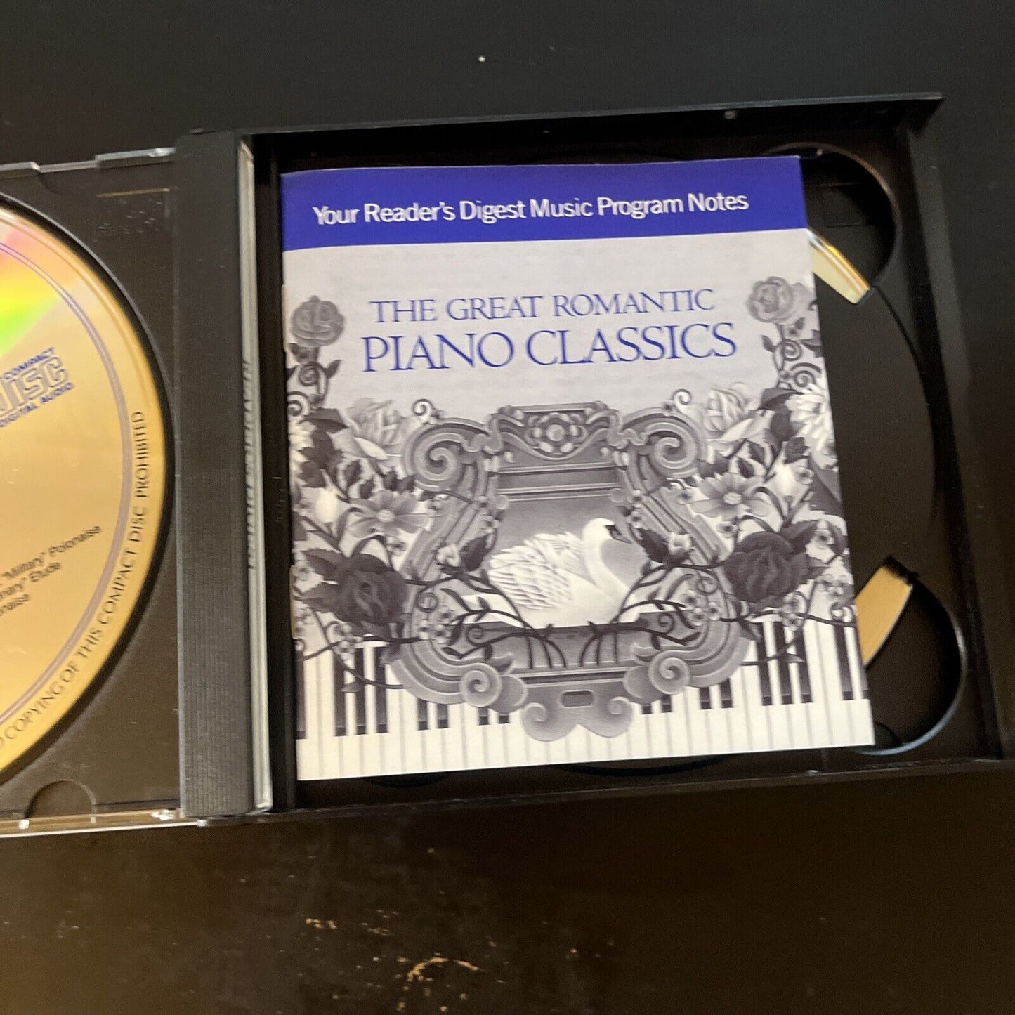 Reader's Digest - The Great Romantic Piano Classics (CD, 1995, 3-Disc)