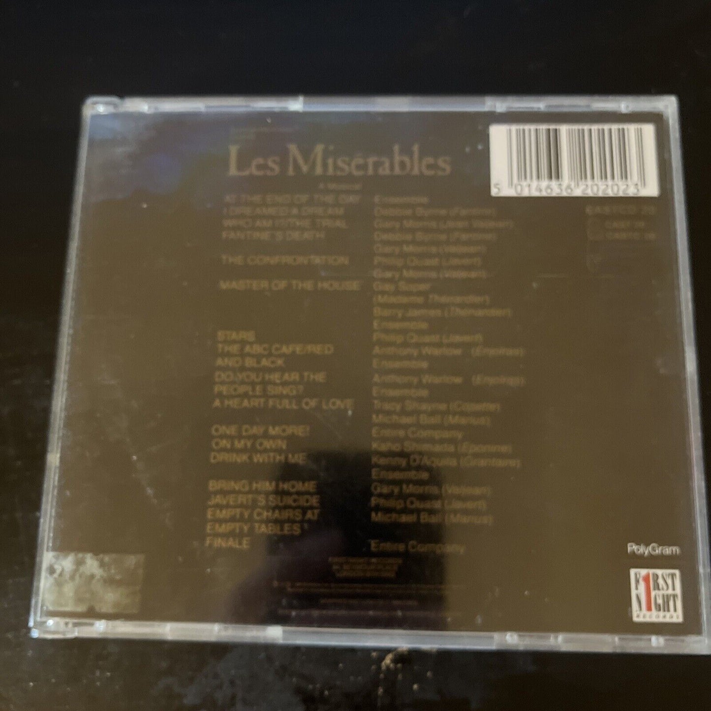 Highlights from Les Miserables - The International Cast Recording (CD, 1998)