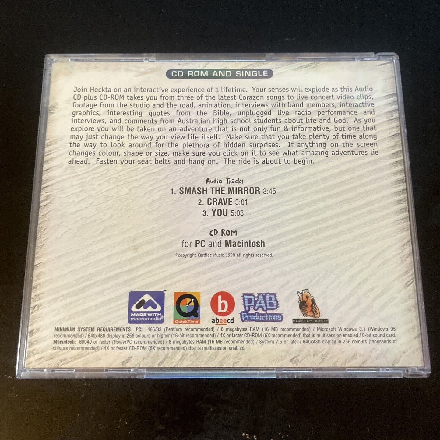 The Amazing Adventures If Heckta - Corazon Interactive PC Mac CDROM