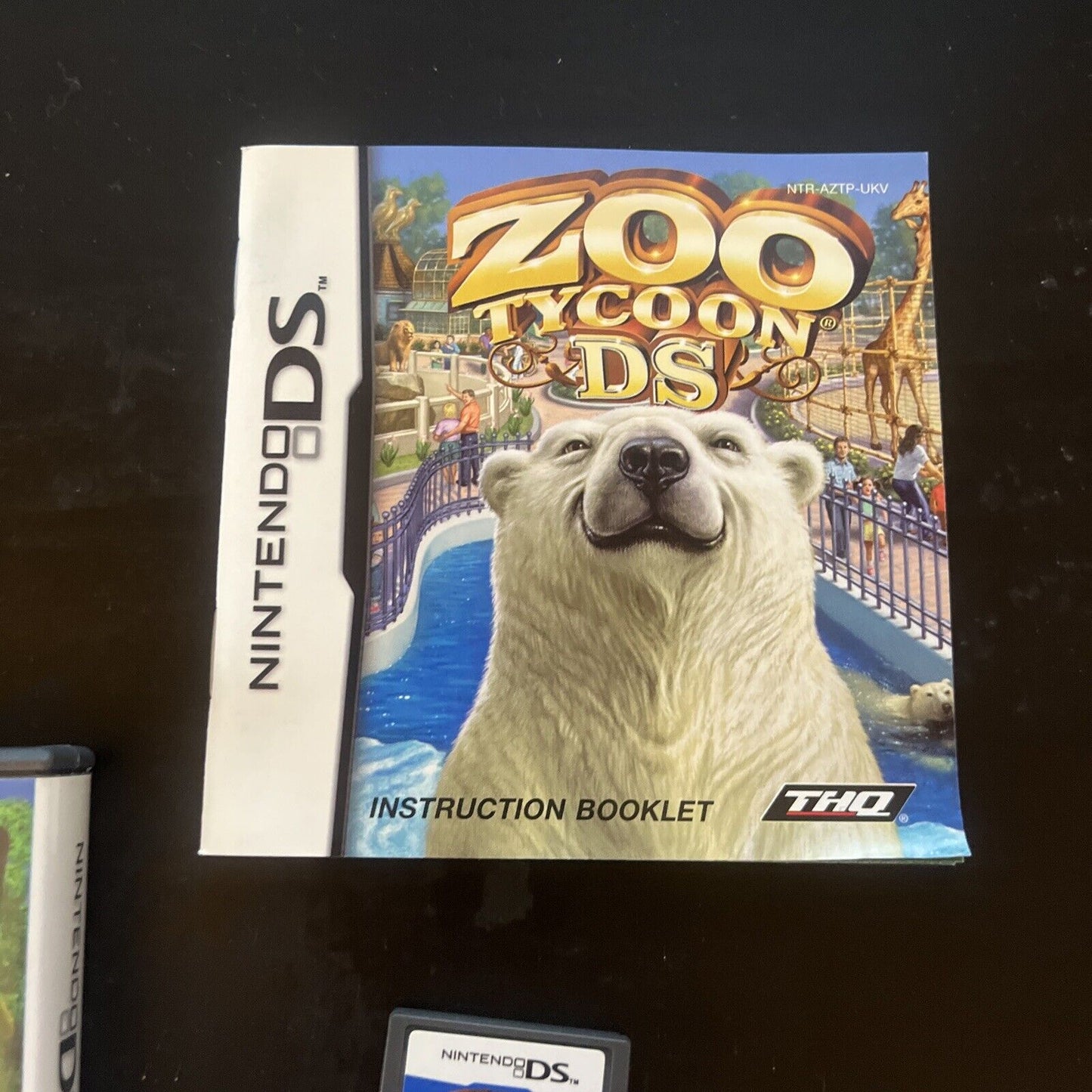 Zoo Tycoon DS (Nintendo DS, 2005) Complete Game w/Manual