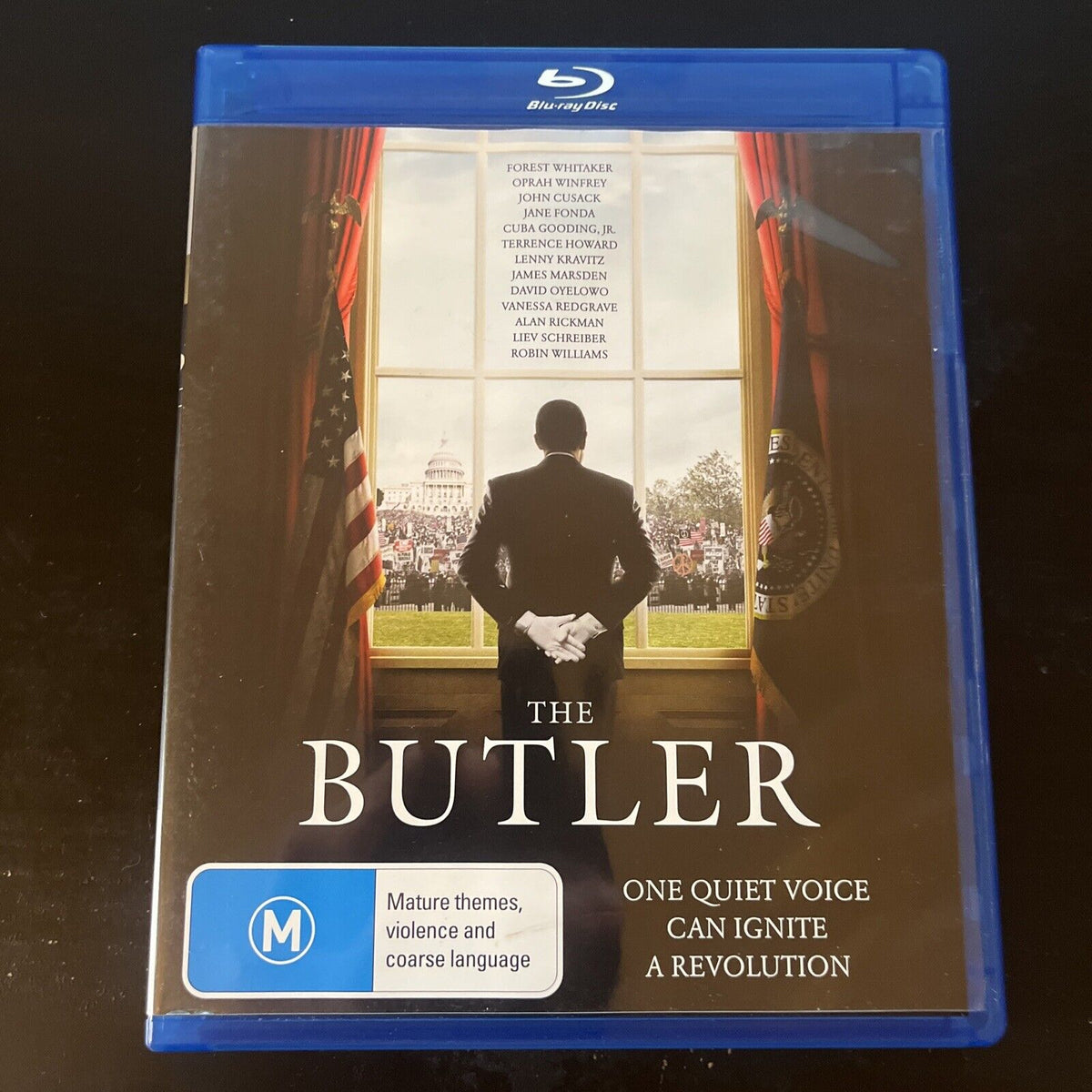 The Butler (Blu-ray, 2013) Forest Whitaker, Oprah Winfrey, Mariah Care ...
