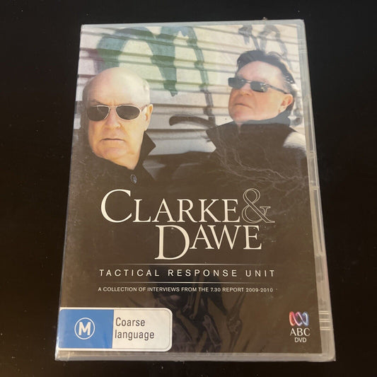 *New Sealed* Clarke & Dawe - Tactical Response Unit (DVD, 2010) Region 4