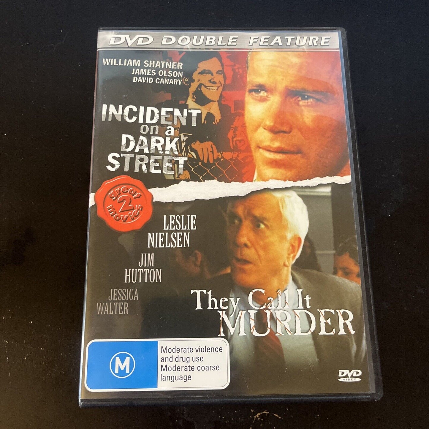 Incident On A Dark Street / They Call It Murder DVD William Shatner All Regions