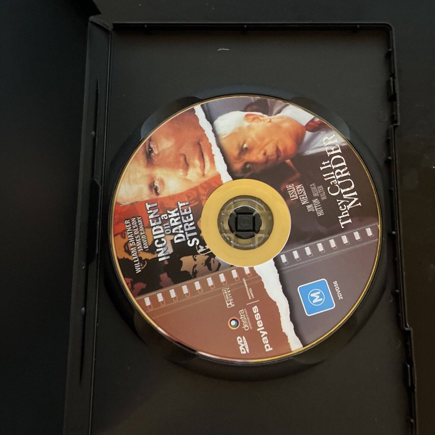 Incident On A Dark Street / They Call It Murder DVD William Shatner All Regions